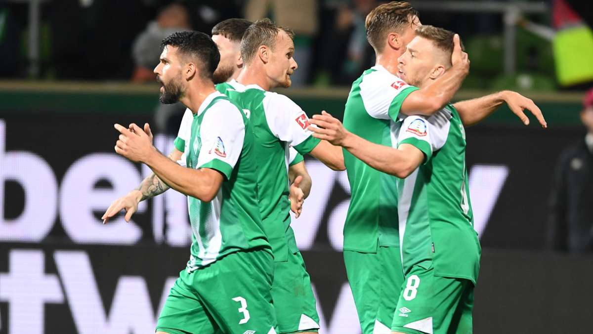 Fußball-Bundesliga: Werder fertigt Gladbach mit 5:1 ab