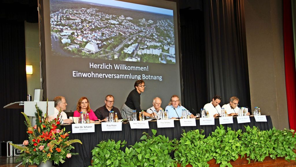 Einwohnerversammlung in Stuttgart-Botnang: Der Durchgangsverkehr bleibt ein Problem