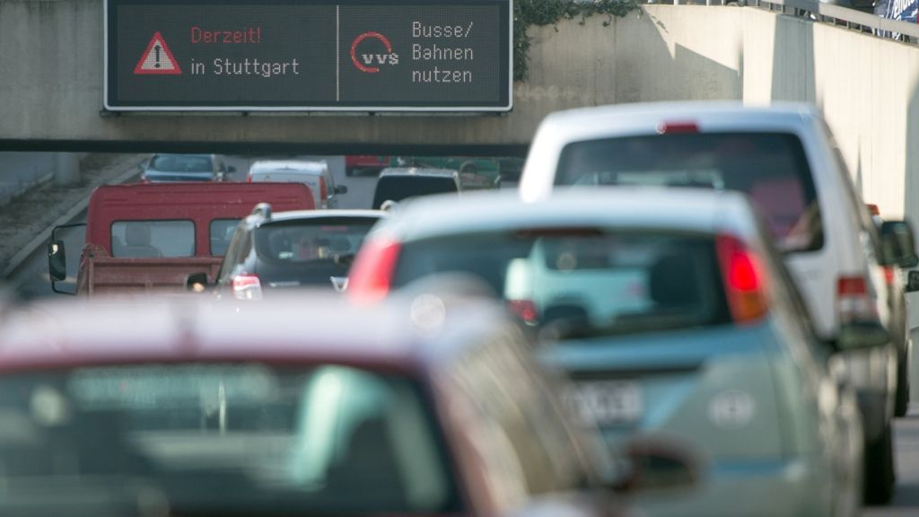 Feinstaub-Alarm in Stuttgart: Am Sonntag knapp unter dem Grenzwert