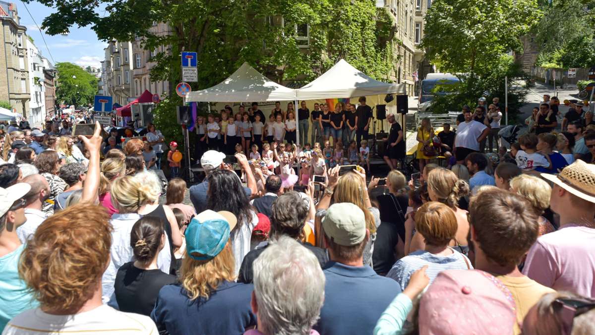 Sommerfest in Stuttgart: Steht auch das Heusteigviertelfest auf der Kippe?