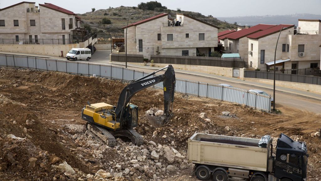 Gesetz zum jüdischen Siedlungsbau: Internationale Kritik an Israel