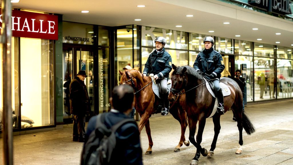Reiterstaffel in Stuttgart: Die Polizei bittet Pferde zum Casting