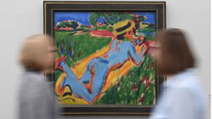 Jahrzehntelang verschollen – millionenschweres Kirchner-Gemälde aufgetaucht