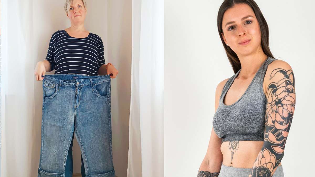 Übergewicht und Untergewicht: Zwei Frauen und ihr langer Weg zum Wunschgewicht