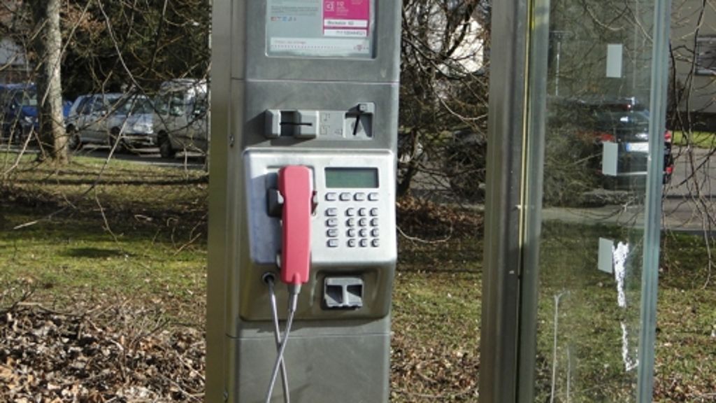 Bezirksbeirat: Telefonzelle soll bleiben