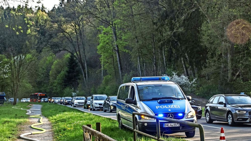 Großalarm zwischen Musberg und Steinenbronn: So haben 200 Helfer den Waldbrand bekämpft