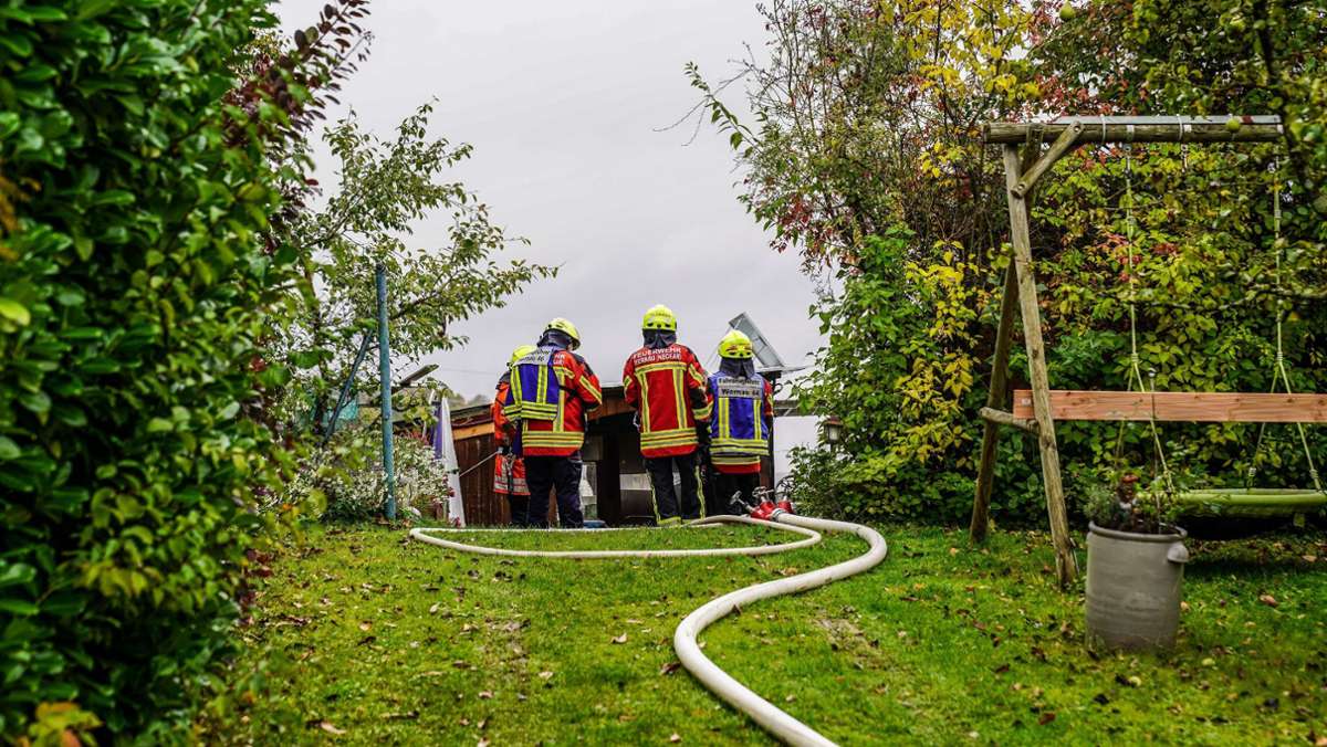  In Wernau (Kreis Esslingen) hat am Donnerstagnachmittag ein Gartenhaus gebrannt. Dabei entstand ein Schaden in Höhe von circa 20.000 Euro. 