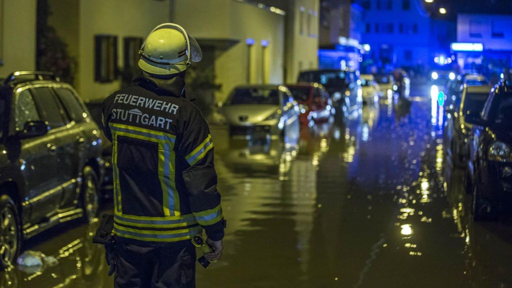 Unwetter in Stuttgart und Region: Schweres Gewitter verursacht erhebliche Schäden