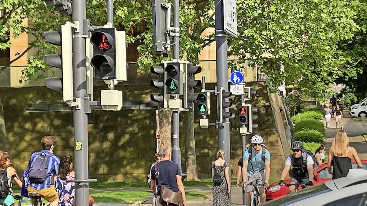 Unfallanalyse in Stuttgart: Wie sicher ist die  Ampel am Stuttgarter Landtag?