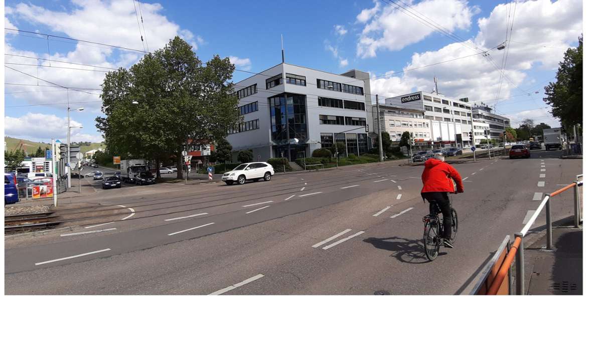Hauptradroute 2 in Stuttgart-Wangen: Baustart für zwei Kreisel im nächsten Jahr