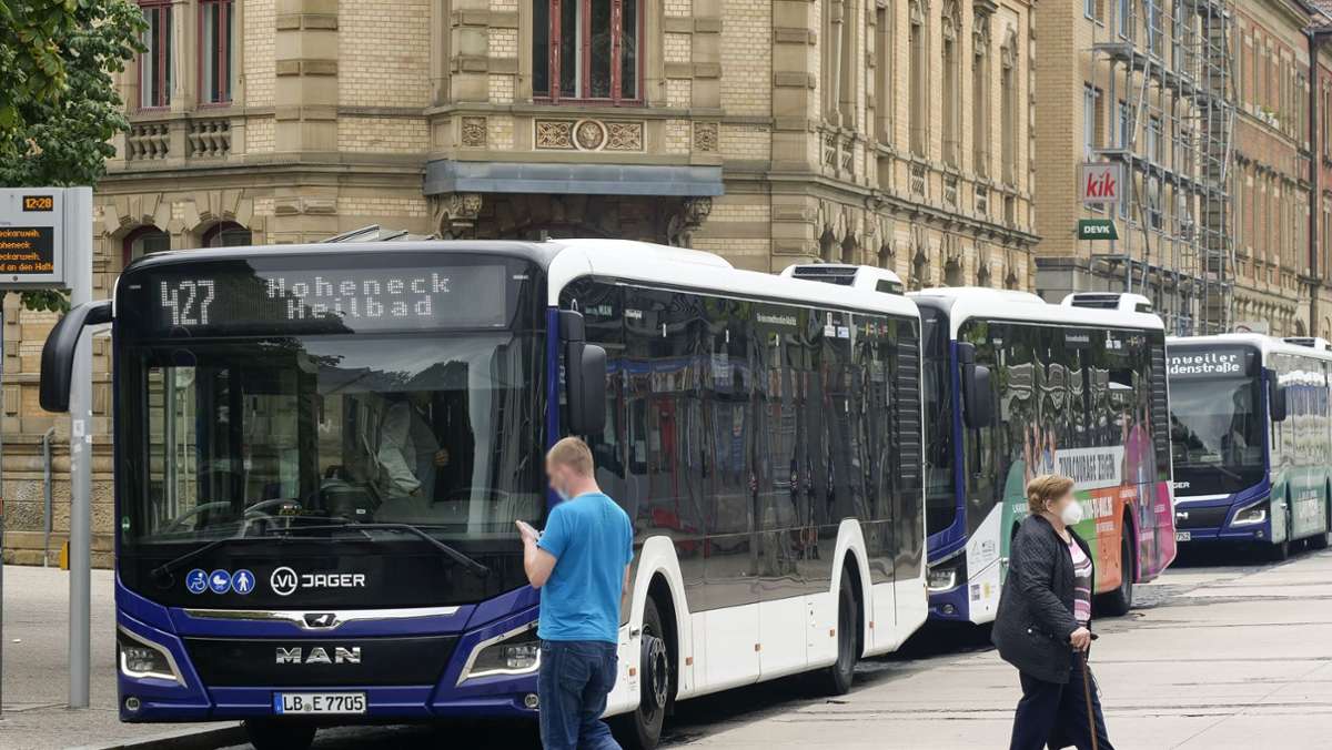 Busfahren  in Ludwigsburg: Stadtticket wird 50 Cent teurer