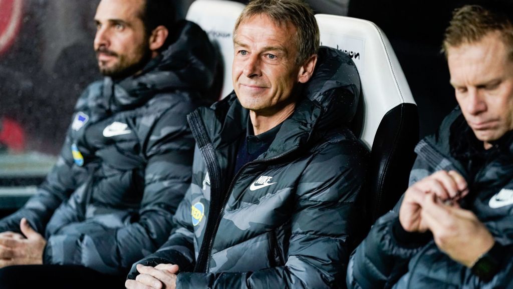 2:2 bei Eintracht Frankfurt: Klinsmann von Hertha-Punktpremiere begeistert