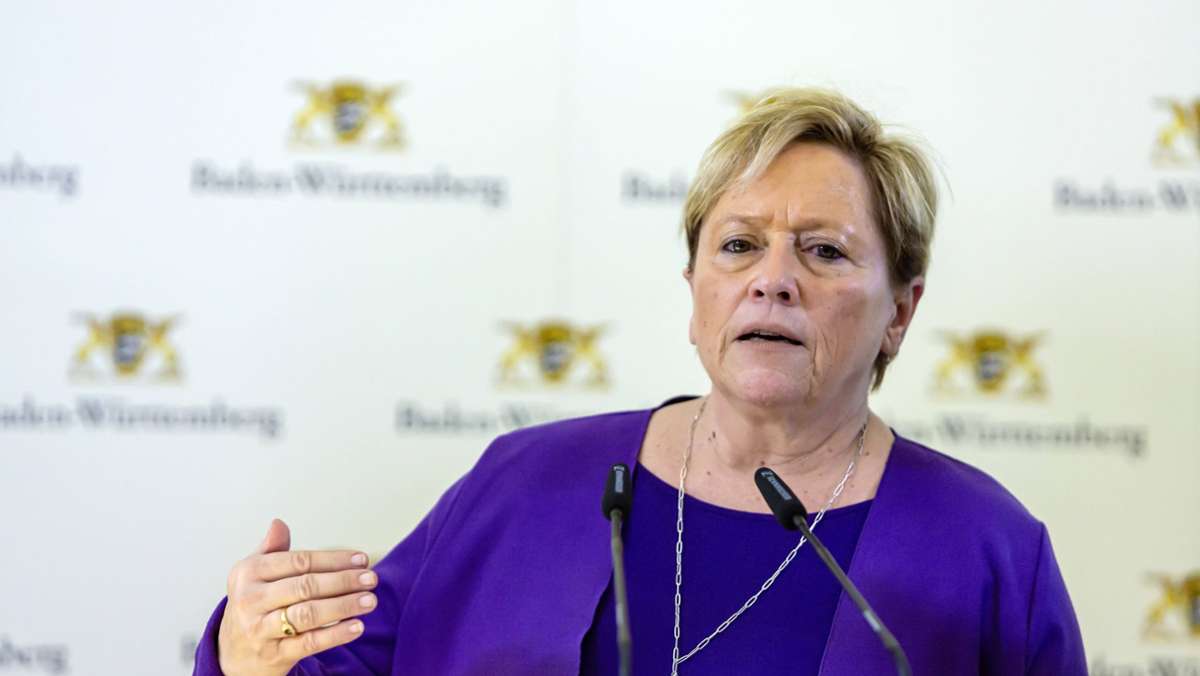 Schulöffnung bleibt strittig: Es wird einsam um Ministerin Susanne Eisenmann