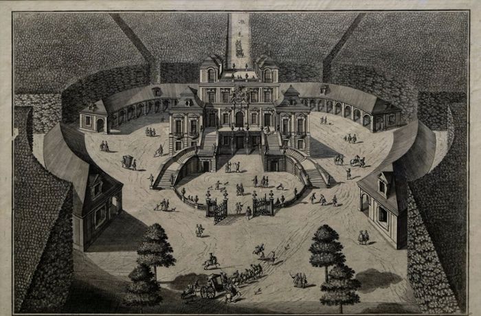 Wie Schloss und Ludwigsburg auf dem Reißbrett entstanden sind