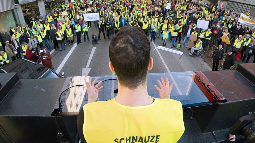 Protest in Stuttgart: Dieselbefürworter planen Marsch