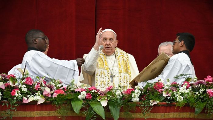 Papst fordert sofortigen Waffenstillstand in Gaza