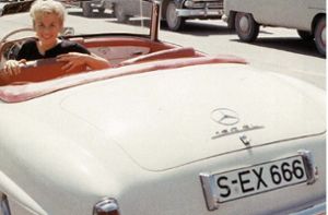 Warum Bibi Johns  in den 1950ern  Mercedes mit „S-EX 666“ fuhr