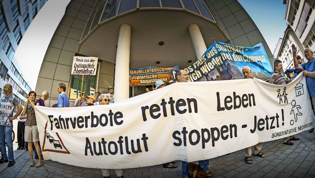 Rechtsstreit um Stuttgarter Luft: Nur Umweltschützer äußern Optimismus