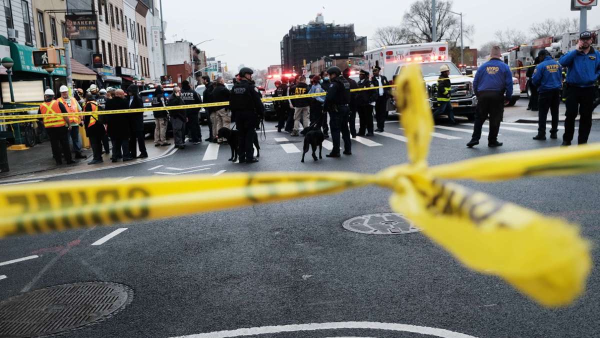 Stadtteil Brooklyn: Schüsse in New Yorker U-Bahn-Station – mehrere Verletzte