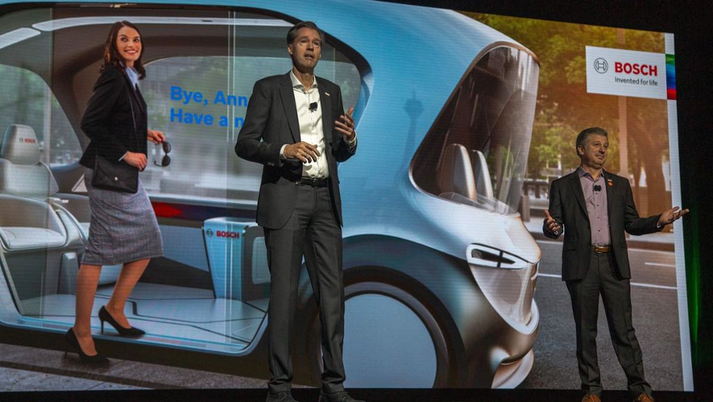 CES Las Vegas: Bosch will führende Rolle bei autonomen Fahrzeugen einnehmen