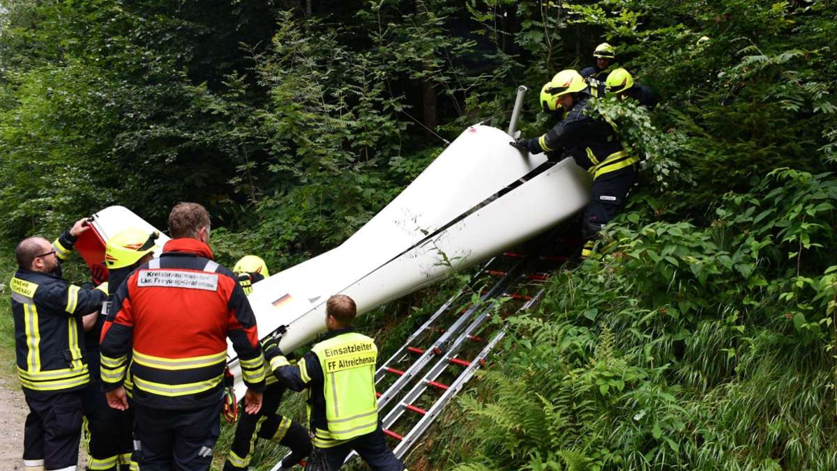 Bayern: Männer aus Sachsen sterben bei Flugzeugabsturz