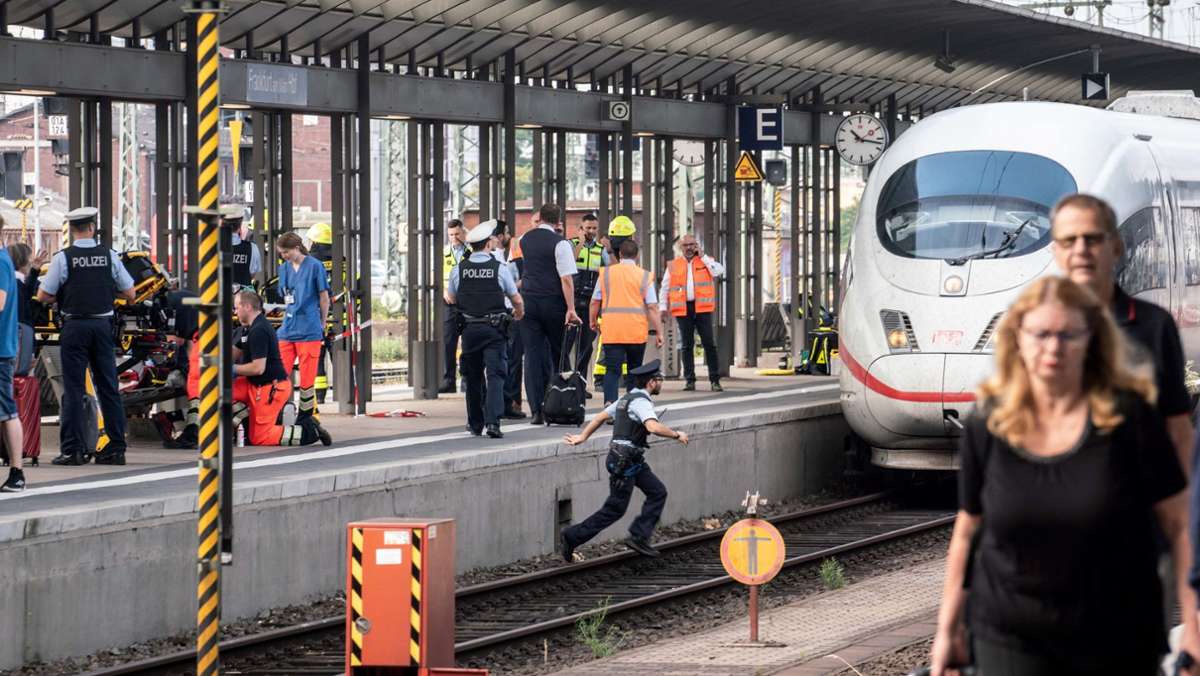 Gleisattacke am Frankfurter Hauptbahnhof: Mutter und Sohn vor  ICE gestoßen – Täter muss in die Psychiatrie