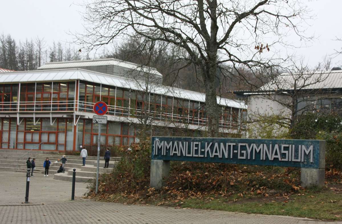 Das Leinfelder Gymnasium wurde bereits 1974 gebaut. Foto: Natalie Kanter
