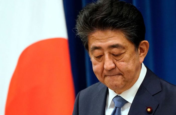Japans Regierungschef Shinzo Abe kündigt Rücktritt an