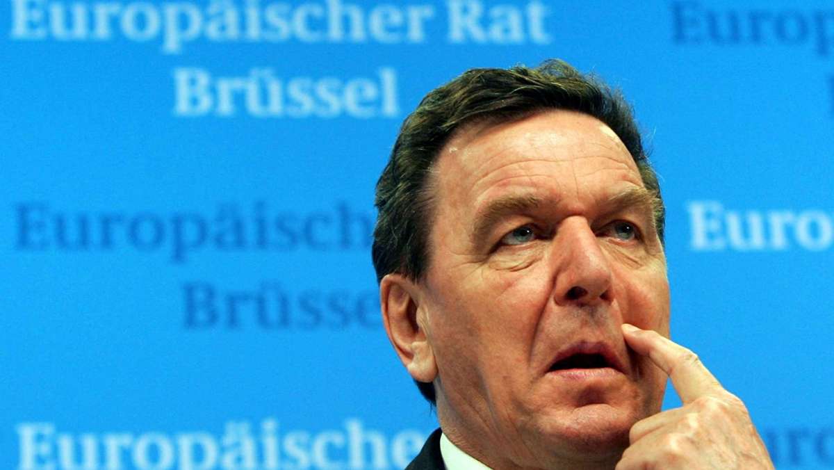 Strafe für Gerhard Schröder: Altkanzler verliert Teil seiner Sonderrechte