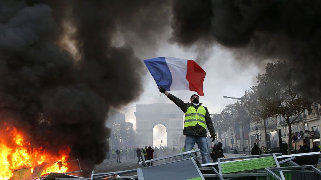 Proteste in Frankreich: Die führungslose Wut der „Gelbwesten“