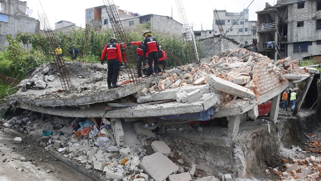 Erdbeben in Ecuador: Zahl der Toten steigt weiter