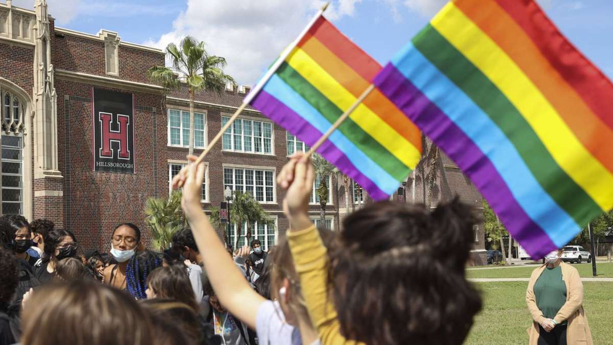 Schulen in den USA: Florida will Unterricht über Homosexualität verbieten