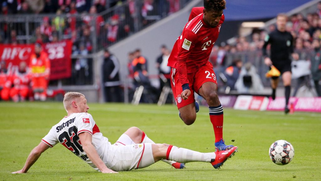 VfB Stuttgart beim FC Bayern München: Andreas Beck auf verlorenem Posten