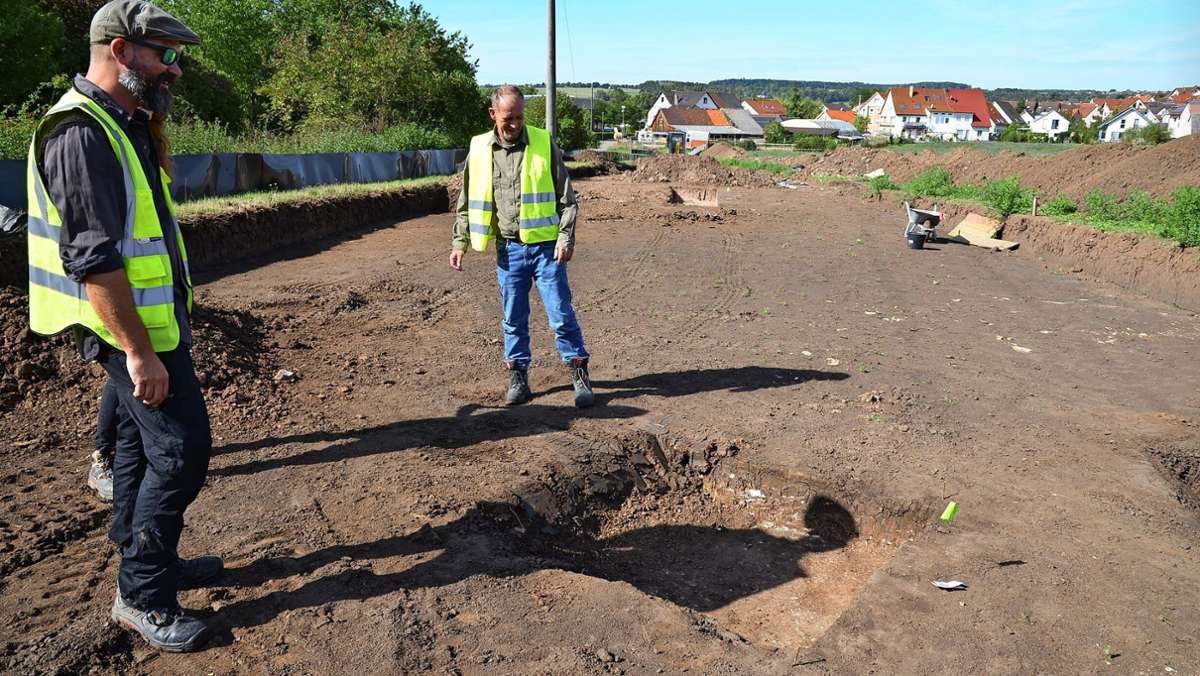 Baugebiet bei Gültstein: Archäologen untersuchen Gräber aus dem Mittelalter