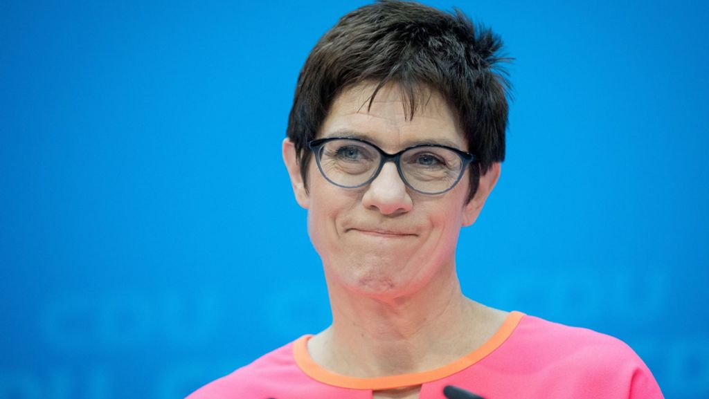 Die künftige CDU-Generalsekretärin Annegret Kramp-Karrenbauer: AKK – die alternative Kanzlerkandidatin