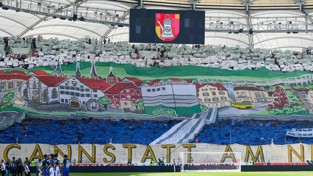 VfB Stuttgart gegen TSG 1899 Hoffenheim: Fans lassen Bad Cannstatt hochleben
