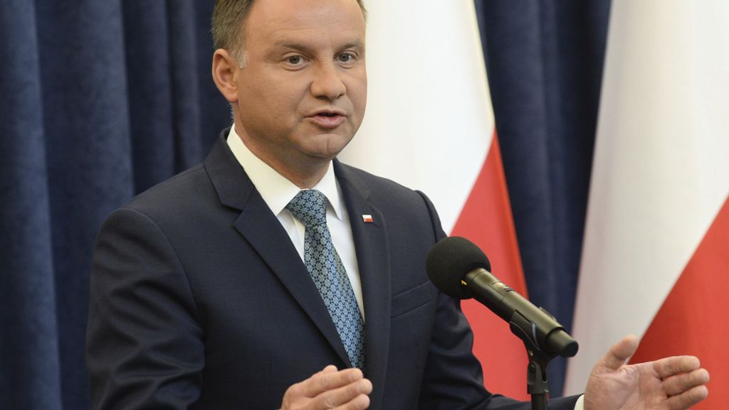 Veto gegen umstrittene Reformen: Polens Präsident spricht ein Machtwort