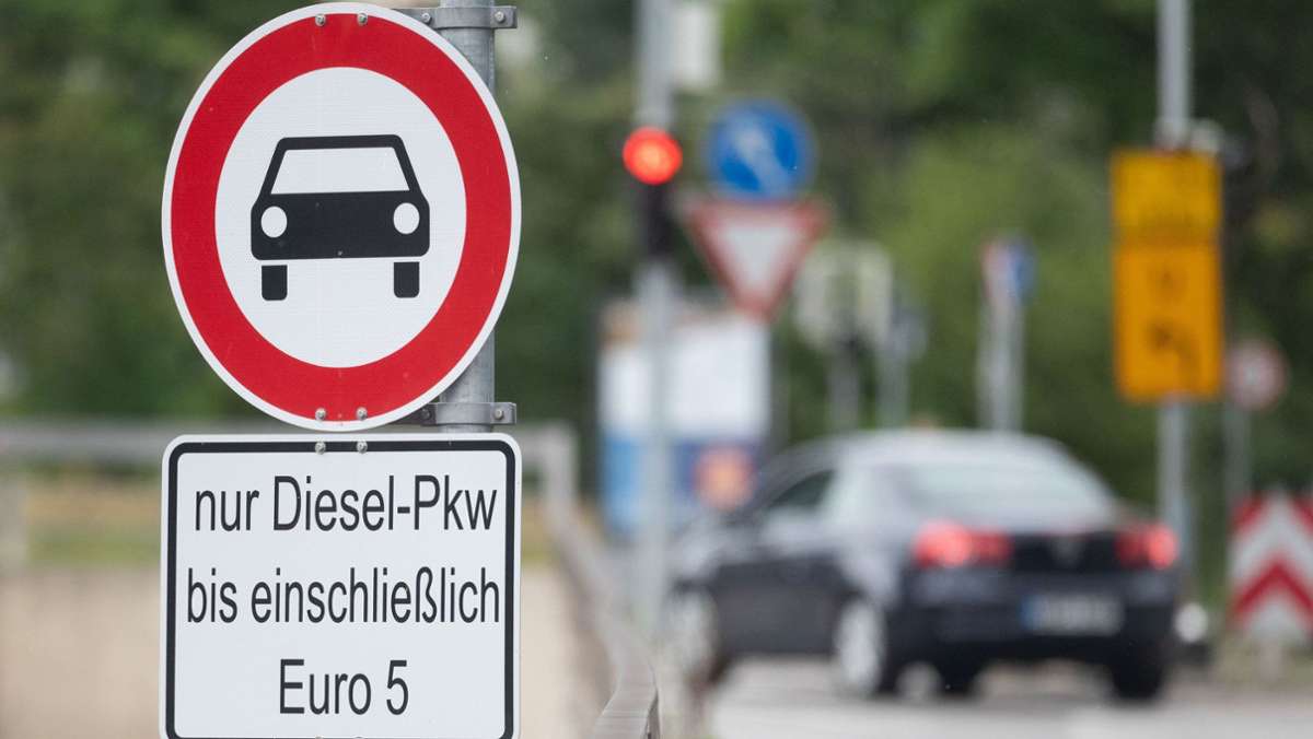 Fahrverbote in Stuttgart: Euro-5-Diesel ab Mittwoch theoretisch flächendeckend verboten