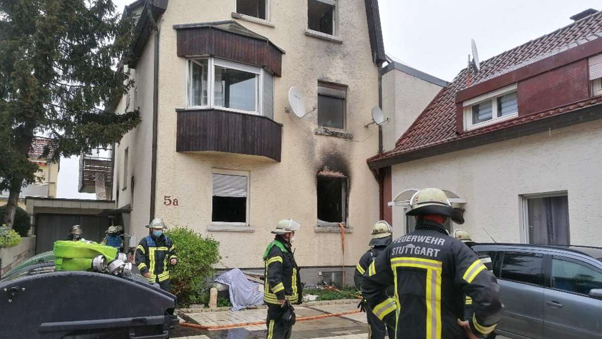 Feuer in Zuffenhausen: Vier Verletzte nach Brand in Wohnhaus