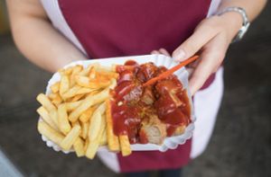 Die Currywurst hat in Stuttgart immer noch Konjunktur