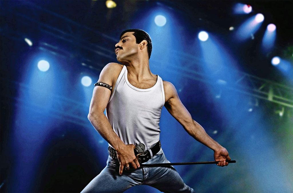 In vielen Momenten sehr  nah am Original: Rami Malek als Freddie Mercury in „Bohemian Rhapsody“ Foto: Verleih