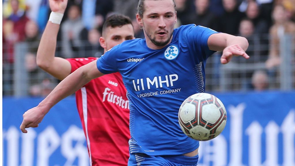 Normannia Gmünd gegen Stuttgarter Kickers: Mijo Tunjic schießt die Kickers an die Tabellenspitze