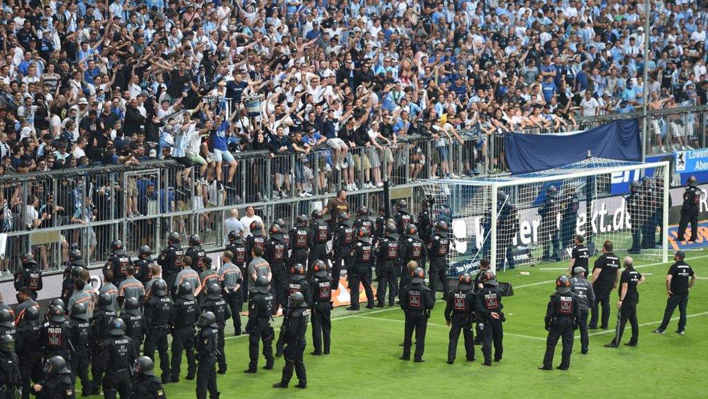Nach Ausschreitungen bei 1860 München: DFB leitet Ermittlungen ein
