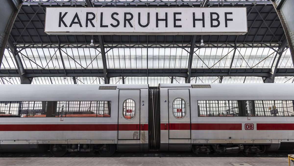 Bombenentschärfung in Karlsruhe: Zugausfälle und Verspätungen bei der Bahn