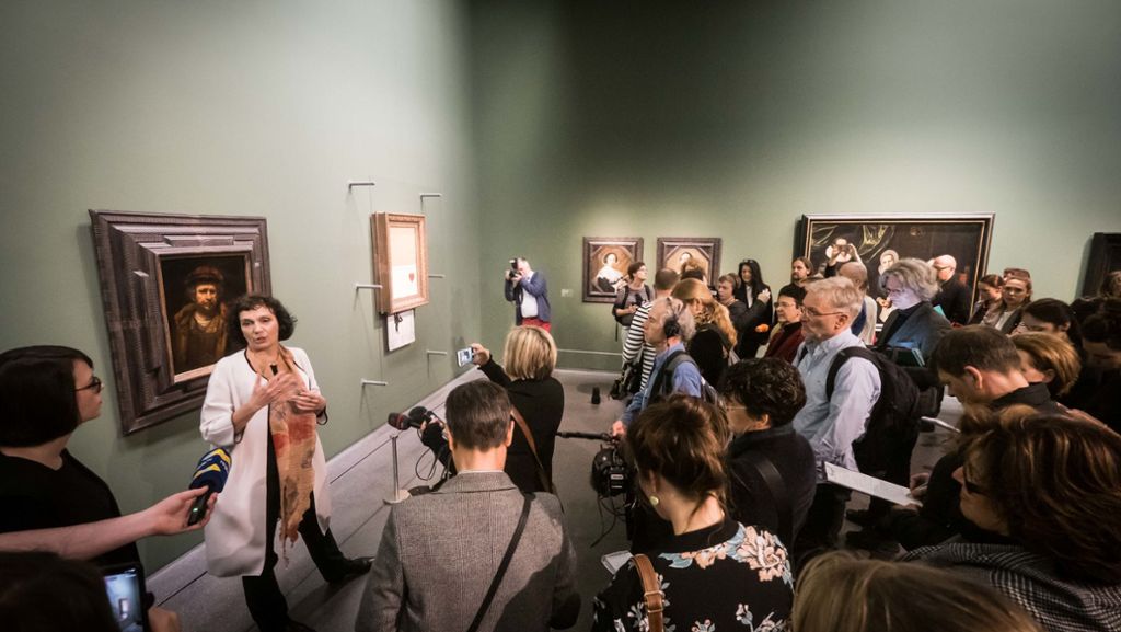 Museen in Stuttgart: Banksy verhilft Staatsgalerie  zum Höhenflug