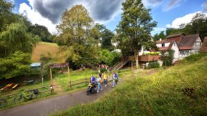 Ausflugsziele in der Region Stuttgart: Wandern und radeln im Siebenmühlental