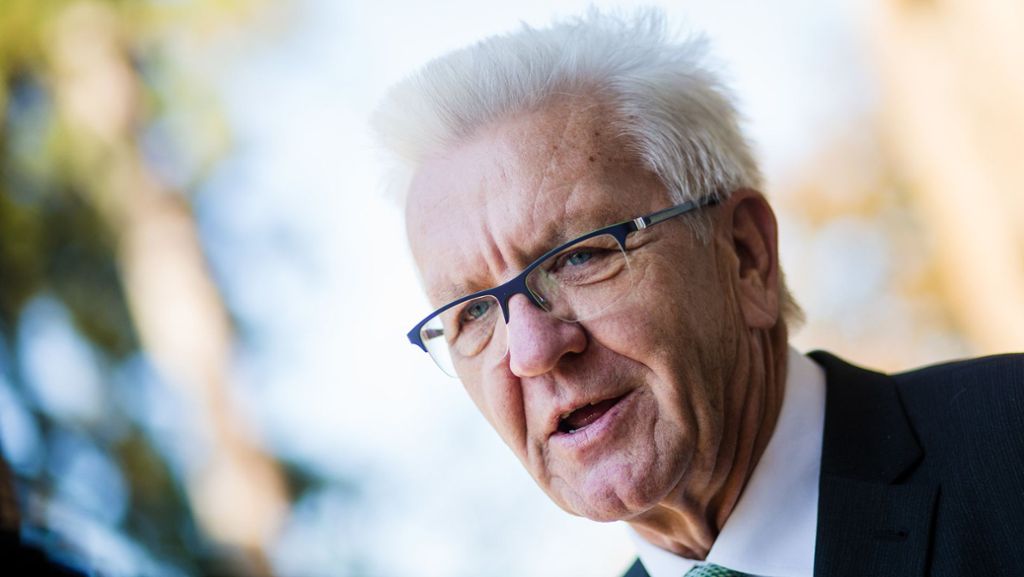 Winfried Kretschmann: Ministerpräsident bleibt empört über „Männerhorden“