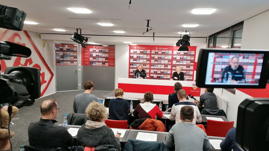  Wenn der VfB Stuttgart Gegner Arminia Bielefeld zum Spitzenspiel am Montagabend empfängt, gibt es personell noch zwei Fragezeichen. VfB-Trainer Pellegrino Matarazzo erwartet die Bielefelder dennoch mit viel Vorfreude. 