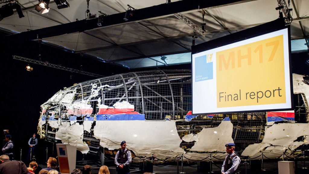 Nach Abschuss von MH17: Verdächtigen wird Prozess gemacht