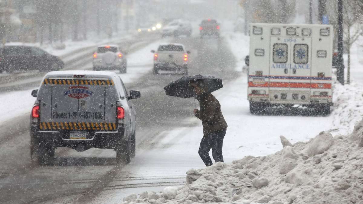 Wetterwarnung in den USA: Historischer Wintersturm – bis zu minus 45 Grad Celsius